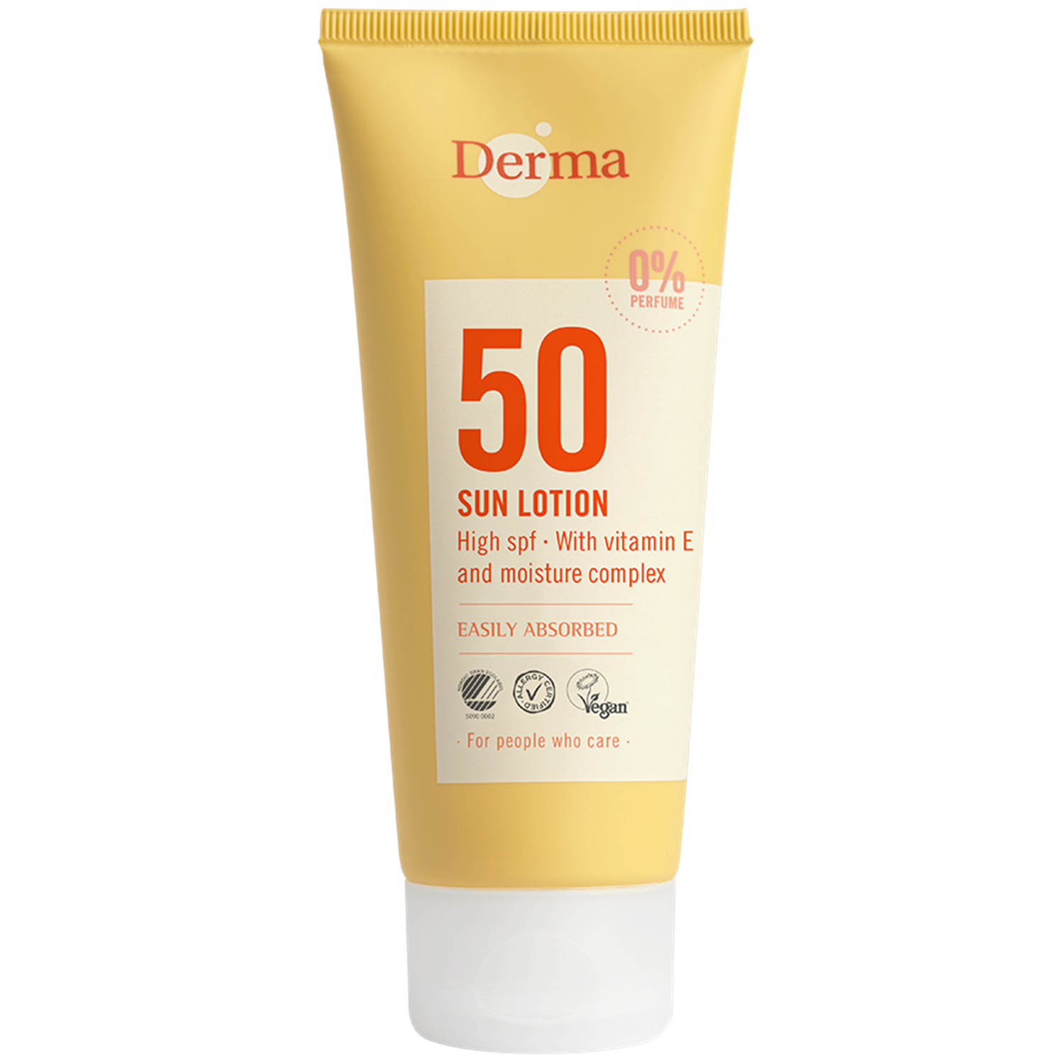 Derma Sollotion SPF50 (100 ml) - Vandfast solcreme